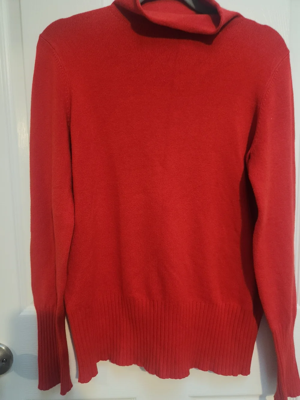 French Connection Red Turtleneck Sweater
